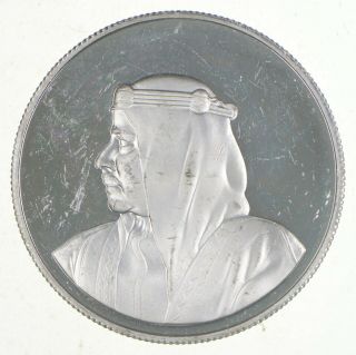 Silver - World Coin - 1983 Bahrain 500 Fils - World Silver Coin 17.  8 Grams 682