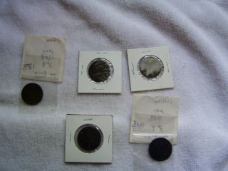 British 1/2 penny,  Young Queen Victoria,  5 in all 2