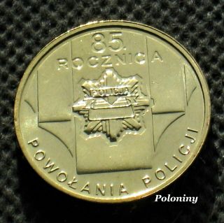 Commemorative Coin Of Poland - 85 Year Anniversary Of Establishing Police