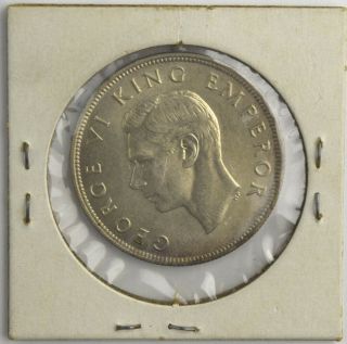 1940 Unc Zealand Half Crown Silver Coin - Sc - 3 16.  7g