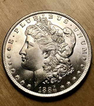 1884 - O Morgan Silver Dollar - Gem B.  U. ,  True Beauty 5