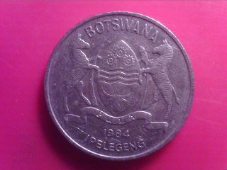 Botswana 50 Thebe 1984 Jul22