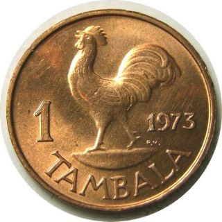 Elf Malawi 1 Tambala 1971 Rooster