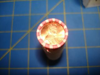 1990 ROLL OF 50 UNCIRCULATED PENNIES 2