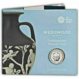 Wedgwood 2019 Uk £2 Brilliant Uncirculated Coin