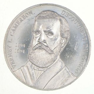 2002 Democratic Republic Of Congo 10 Francs - World Silver Coin 31.  2g 548