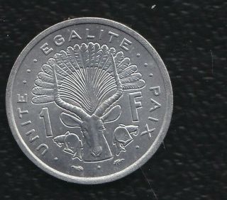 D Jibouti 1 Francs 1977
