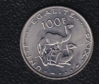 R De Djibouti 100 Francs 1977