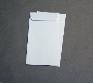 50 3.  125 " X 5.  50 " White Paper Coin Envelopes Acid