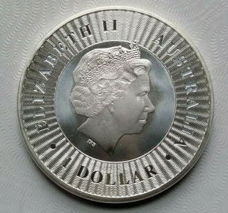 2016 Australian Kangaroo 1 Oz.  9999 Fine Silver $1 Coin Brilliant Uncirculated