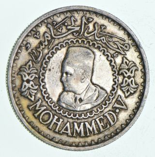 Silver - World Coin - 1956 Morocco 500 Francs - 21.  8g - World Silver Coin 531