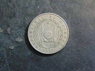 Djibouti 100 Francs Km 26 2007 (a) A011 I Combine