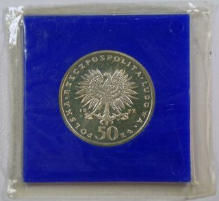 1972 Poland 50 Zloty Frederyk Chopin Proof Silver coin GEM 3