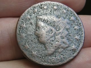 1831 Matron Head Large Cent Penny - Medium Letters