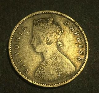 1899 Half Rupee India