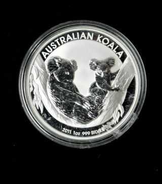 2011 Australia 1 Oz.  999 Silver Koala -