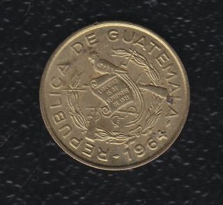 Guatemala 1 Cents 1964
