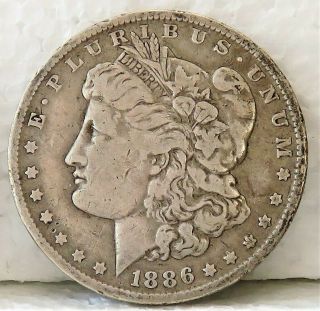 1886 - O Morgan Silver Dollar $1