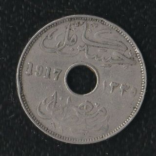 Egypt 10 Millieme 1917
