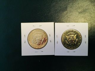 1973 and 1974 S Proof Kennedy Half Dollars 2
