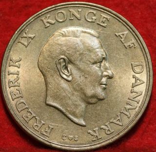 1957 Denmark 2 Kroner Foreign Coin