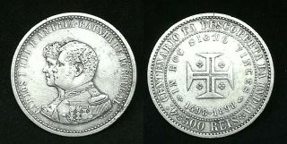 Portugal Monarchy Silver Coin - 500 Reis 1898 (king D.  Carlos I)