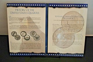 1999 - 2008 50 STATES QUARTERS BOOK Complete 100 Hole collector ' s Folder 2