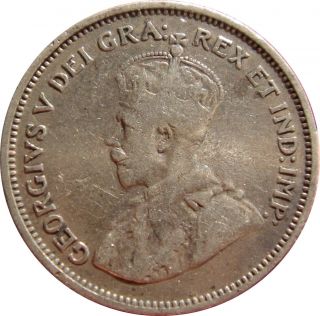 Lucernae Cyprus 4½ Piastres - George V Rare Silver Coin (s 35)