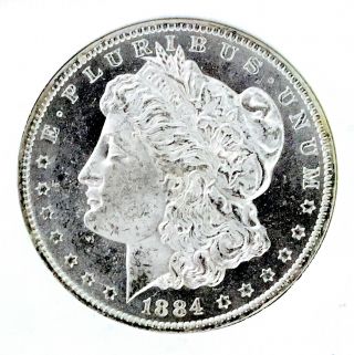 1884 O Morgan Dollar Gem Bu,  Stunning Proof Like Piece Pl Nr 09723
