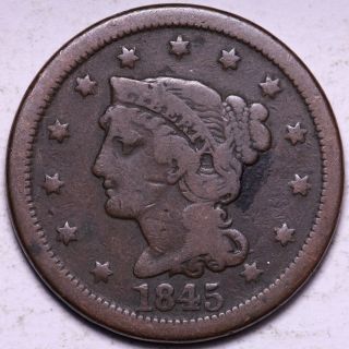 1845 Large Cent R3acn