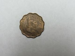 Old British Honduras Coin - 1966 1 Cent - Circulated 2