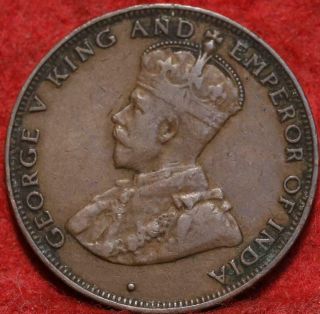1931 Hong Kong 1 Cent Foreign Coin