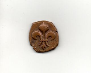 Indo - French,  Pondichery,  Copper Doudou,  Weight : 4.  80g