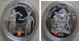 Malawi For Sydney Olympics 2000,  Silver Proof Coin