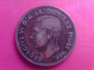 Great Britain Half Penny 1952 Aug03