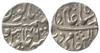 Ips Gwalior Shah Alam Ii Dar Ul Fateh Ujjain Ry 46 Silver Rupee Coin
