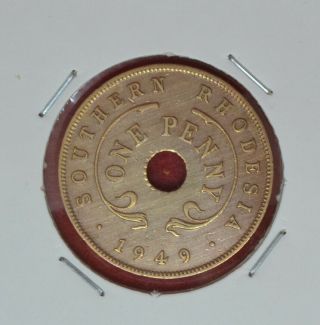 Southern Rhodesia / 1 Penny 1949