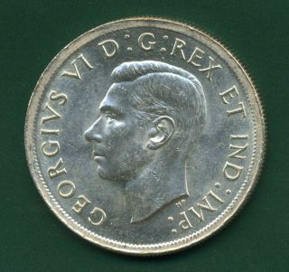 1939 Silver Canada Dollar.