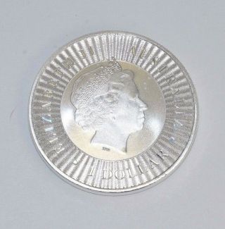 2016 Australia Kangaroo 1oz.  999 Fine Silver $1 Dollar Coin C7484