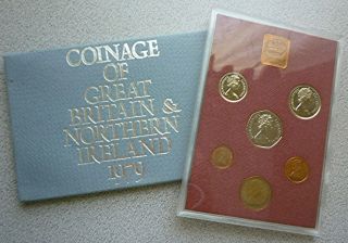 1979 Great Britain / Northern Ireland Uk Proof Set (6) - British Decimal Coins