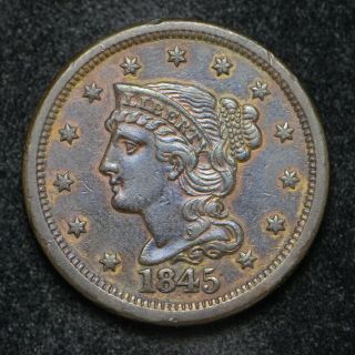 1845 Large Cent (cn6546)