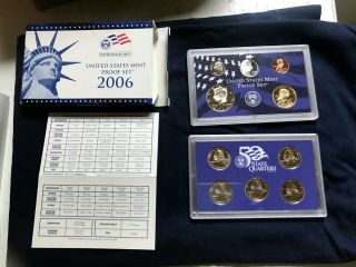 U S 2006 Unciruclated Coin Set 10 Coins And