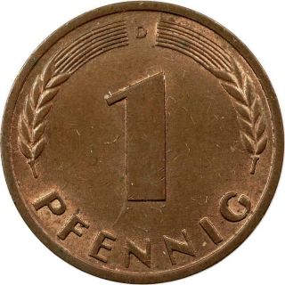 Germany - Pfennig - 1949 D