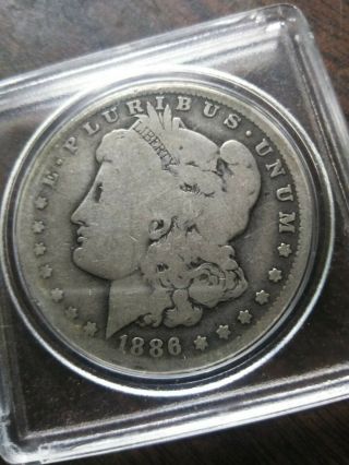 1886 O Morgan Silver Dollar,  A Rare Old Collectable Coin.