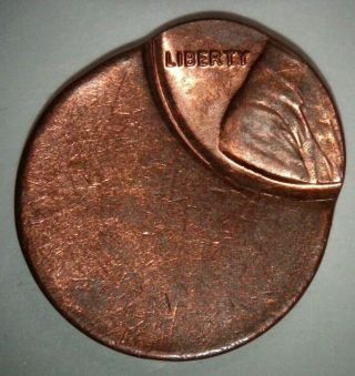 Lincoln Memorial Error Coin 70 Off - Center Uncirculated (636)