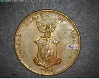 1944 - S Philippines - Us,  One 1 Centavo Wwii Era Coin - Coin