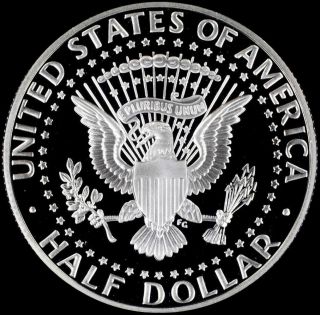 1974 S Kennedy Half Dollar Gem Cameo Clad PROOF US Coin 2