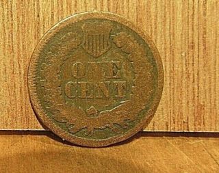 1864 Indian Head Bronze One Cent Penny 1c