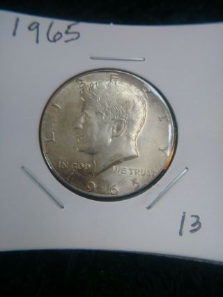 1965 P Kennedy 40 Silver Half Dollar