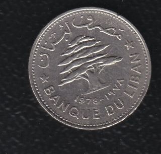 Lebanon 50 Piastres 1978